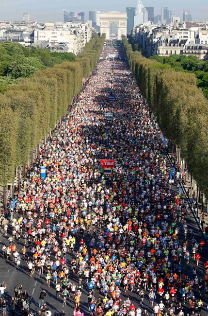 سي و پنجمين دو ماراتن پاريس