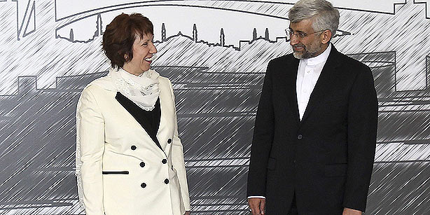 پوشش اشتون در مذاکرات استانبول 1391