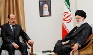 دیدار رهبری با مالکی