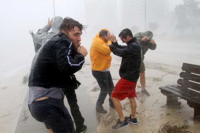 توفان ایزاک در می سی سی پی آمریکا