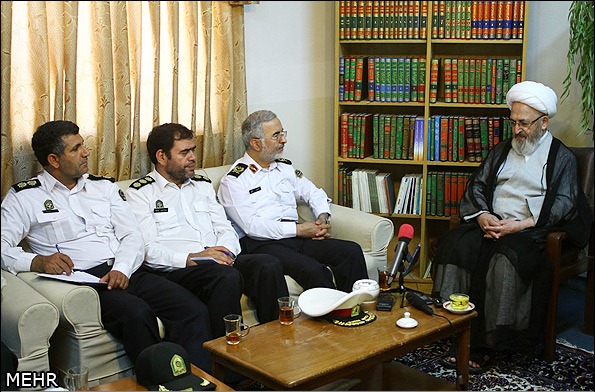 آیت الله سبحانی و سردار مومنی آیت الله سبحانی و سردار مومنی