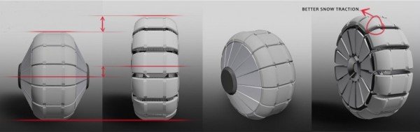 تصاویر تایرهای آینده برای خودروهای آینده