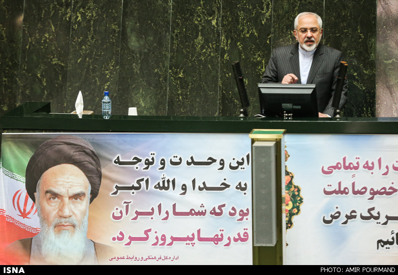 قدوسی: همه پرسی پیشنهاد آمریکایی است/ ظریف: مجالس نتانیاهو خالی از شنونده شده