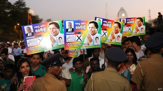 رییس جمهور سریلانکا پس از شکست در انتخابات از ارتش تقاضای کمک کرد رییس جمهور سریلانکا پس از شکست در انتخابات از ارتش تقاضای کمک کرد