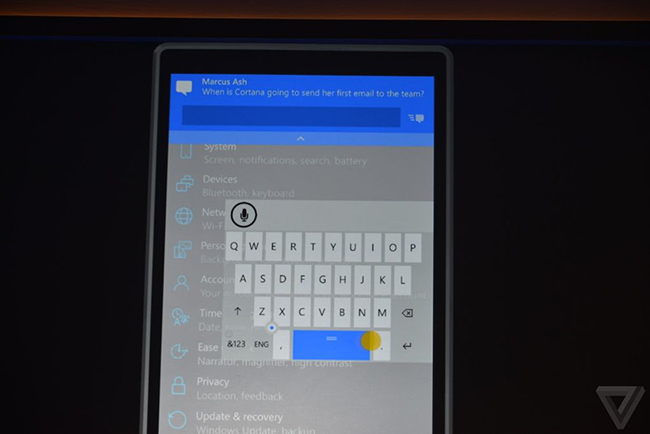 مایکروسافت از ویندوز ۱۰ نسخه موبایل خود رونمایی کرد
