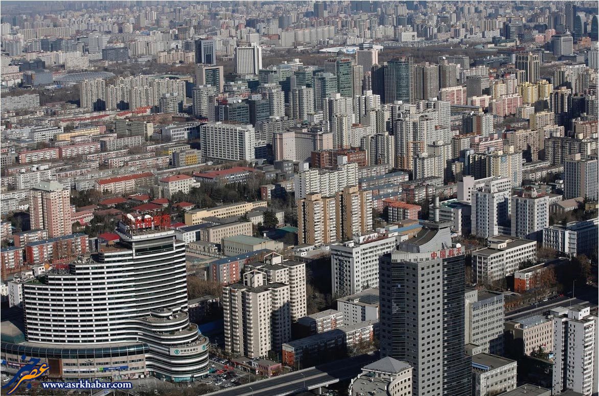 تصاویر جالب از آلودگی هوا در چین