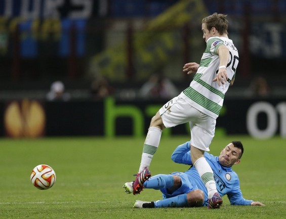 اینتر تنها نام مشهور یک هشتم نهایی لیگ اروپا ( گزارش تصویری )