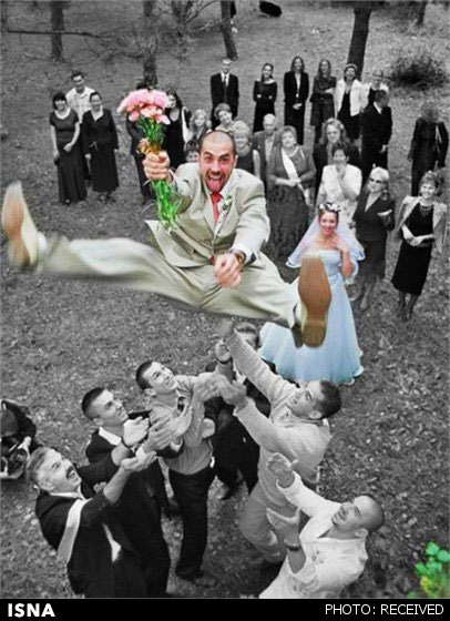 داماد ذوق زده! (عکس)