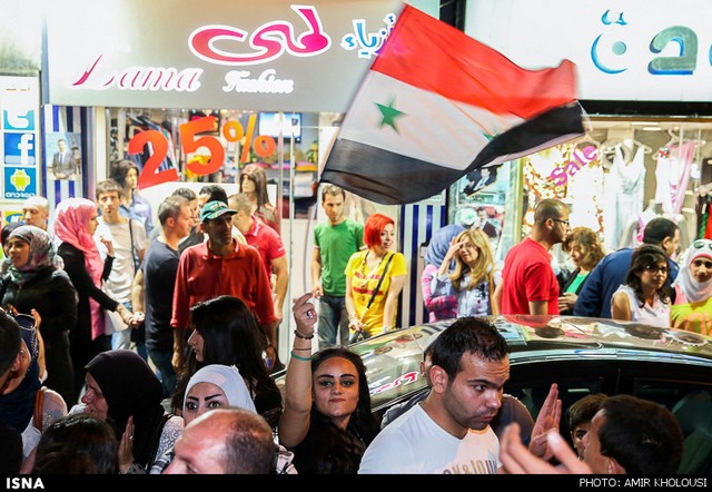 دمشق در آستانه انتخابات ریاست جمهوری (عکس)