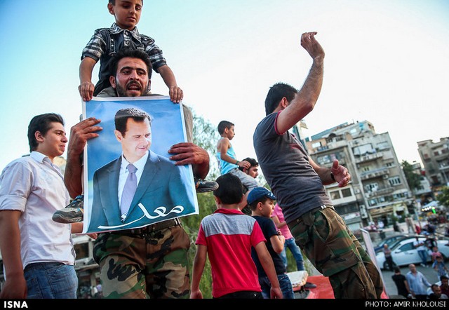 دمشق در آستانه انتخابات ریاست جمهوری (عکس)