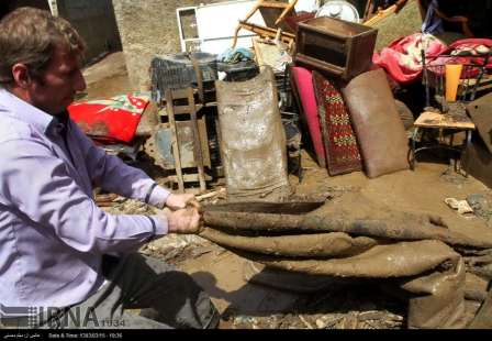 خسارت سیل در مازندران (عکس)