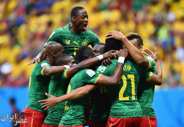 مسابقه برزیل و کامرون (عکس)