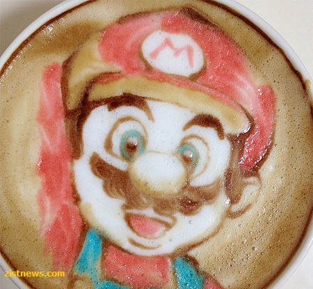 خلاقیت با قهوه!(عکس)