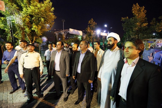 افتتاح جشنواره فرهنگی، اجتماعی و تفریحات ورزشی طهران قدیم در منطقه 12