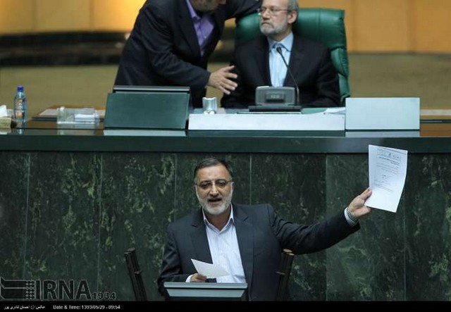 جلسه علنی استیضاح وزیر علوم (عکس)