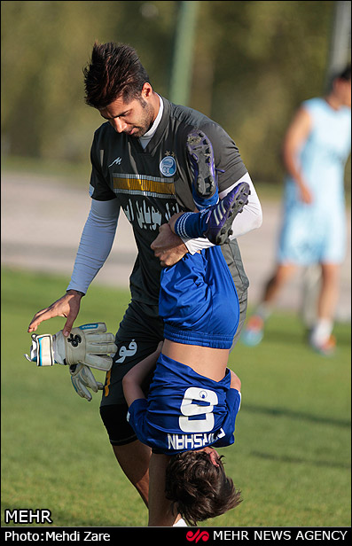 تمرین تیم استقلال (عکس)