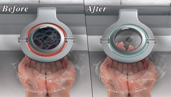 شستشوی دستها با شیر آب هوشمند شستشوی دستها با شیر آب هوشمند