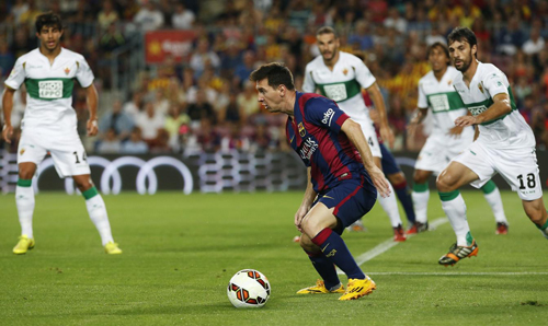 مسی فصل را با 2 گل آغاز کرد (+عکس)