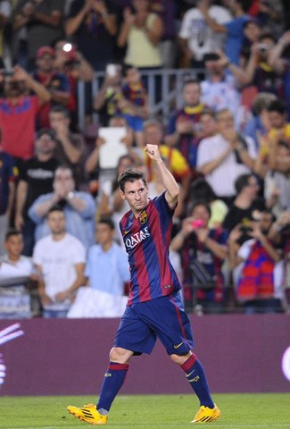 مسی فصل را با 2 گل آغاز کرد (+عکس)