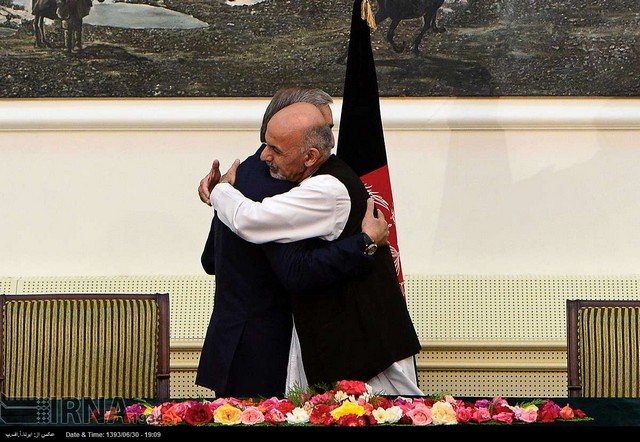 توافقنامه تشکیل دولت افغانستان (عکس)