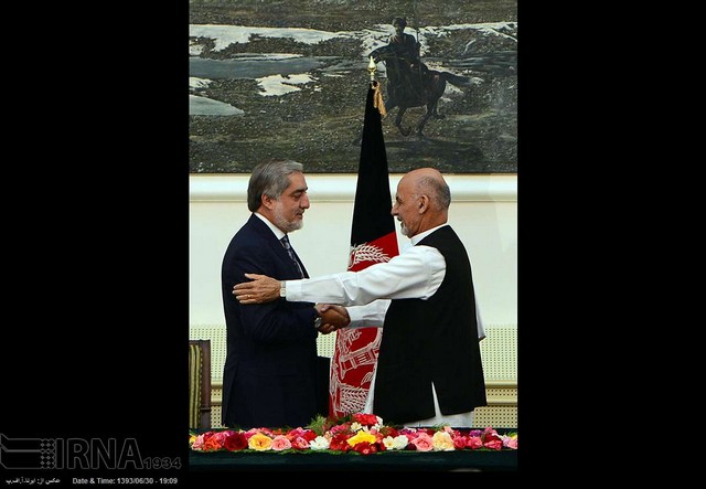 توافقنامه تشکیل دولت افغانستان (عکس)