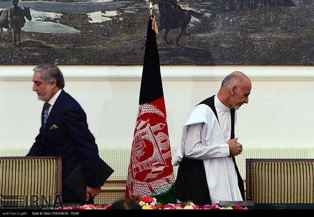 توافقنامه تشکیل دولت افغانستان (عکس)