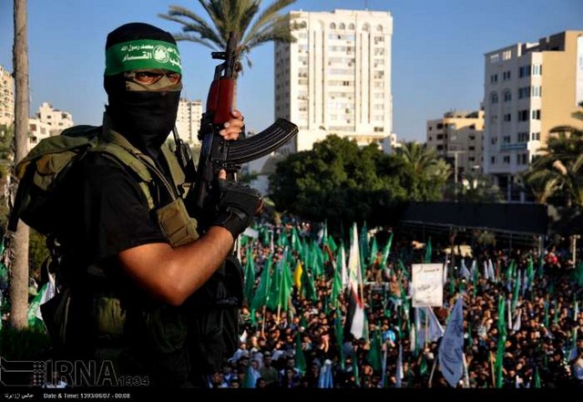 جشن پیروزی مقاومت در غزه (عکس)