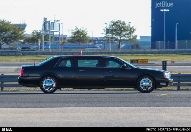 ورود روحانی به نیویورک (عکس)