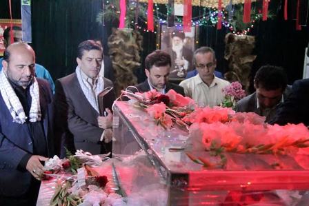 حضور اعضای شورای شهر در معراج الشهدا