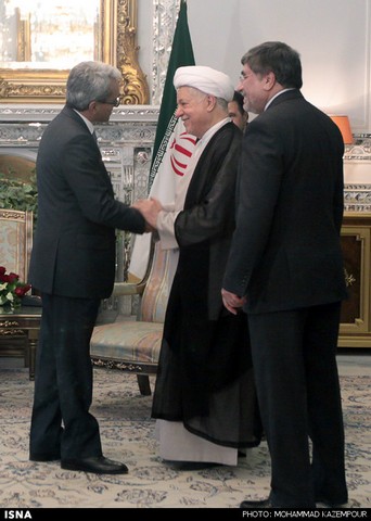 دیدار وزیر فرهنگ پرتغال با هاشمی (عکس)