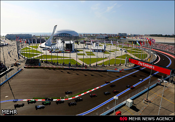 مسابقات فرمول یک - روسیه (عکس)