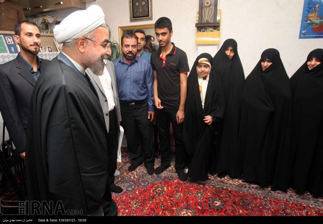 دیدارهای روحانی (عکس)