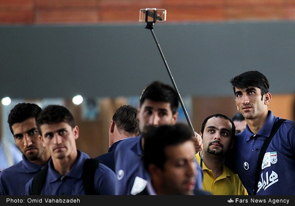 بازگشت تیم ملی فوتبال از اردوی پرتغال (عکس)