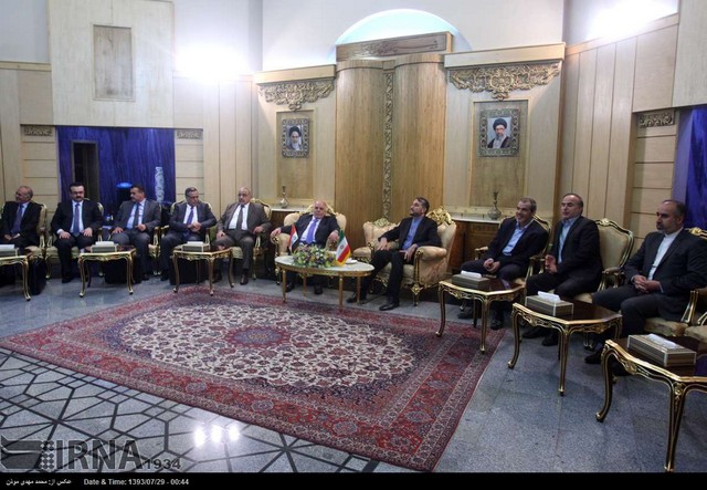 ورود نخست وزیر عراق به تهران (عکس)