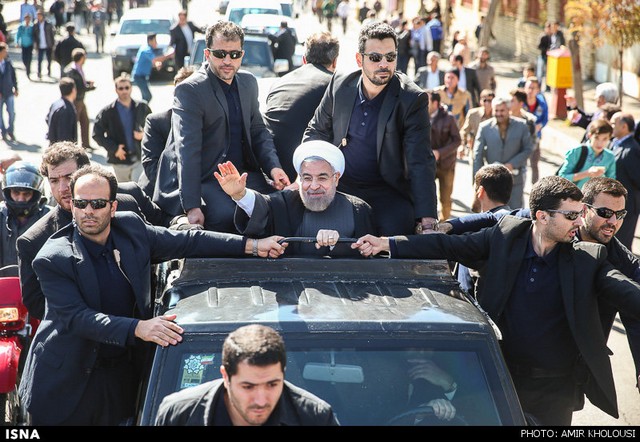 سفر روحانی به زنجان (عکس)
