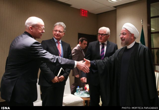 دیدارهای روحانی در نیویورک (عکس)