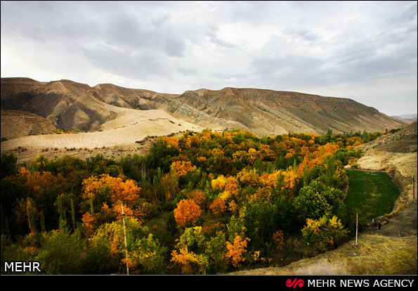 طبیعت پائیزی روستاهای خراسان (عکس)