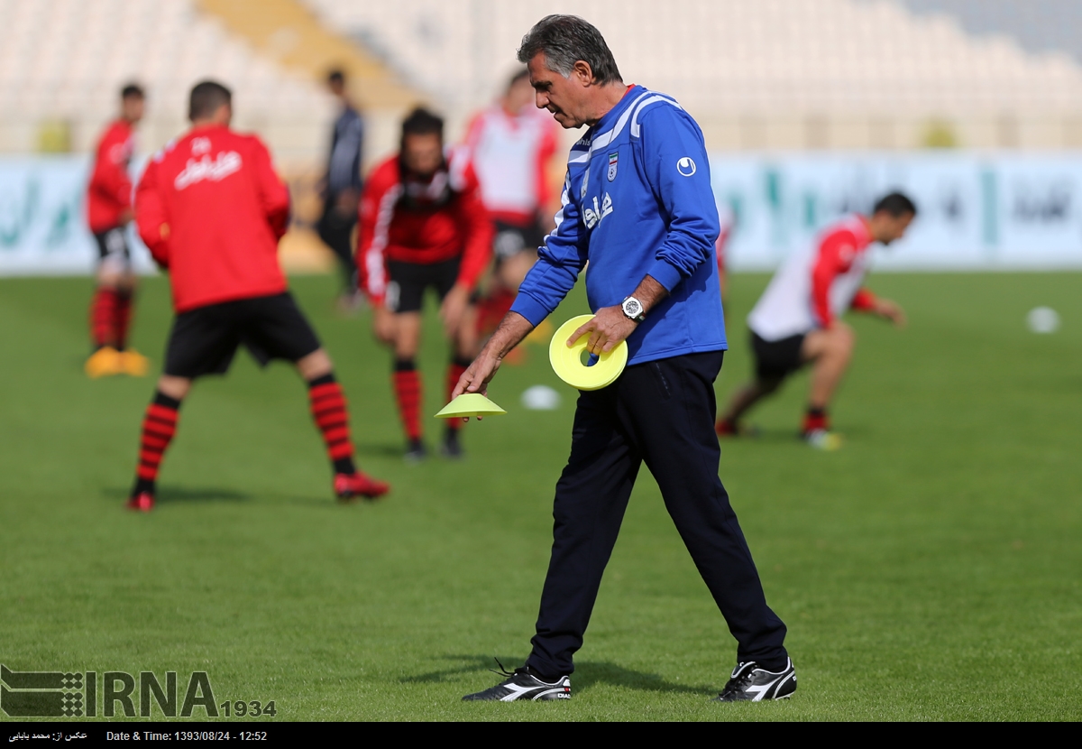تمرین شنبه تیم ملی ( گزارش تصویری)