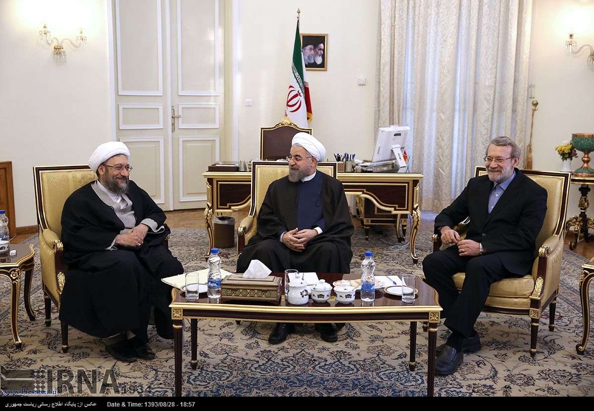 نشست مشترک سران قوا (عکس)