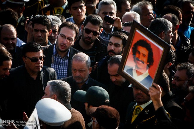 از احمدی مقدم تا دایی و مایلی کهن در مراسم تشییع مظلومی