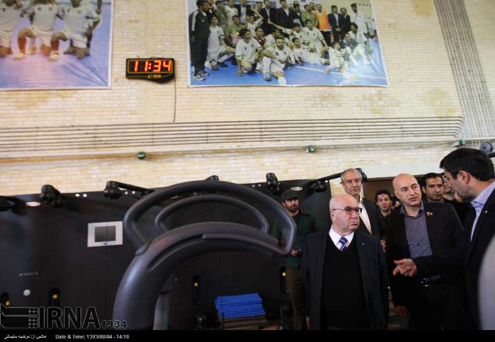 بازدیدرییس فدراسیون فوتبال ایتالیا از ایران(+عکس)