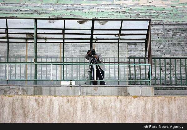 بازی پرسپولیس-راه آهن فیلم برداری شد(+عکس)