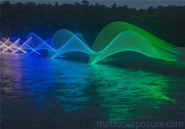 نقاشی نورها +تصاویر