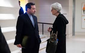 آغاز رایزنی عراقچی و شرمن در ژنو