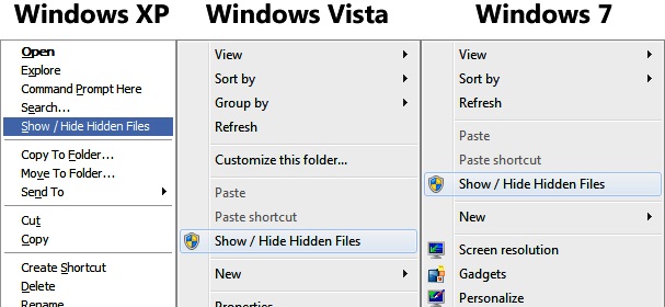 کلیک راست موس را خلوت کنید!