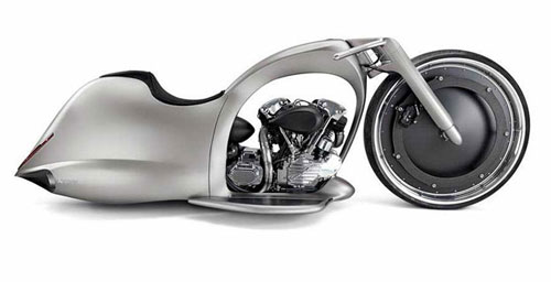 موتورسیکلت است یا ماهی؟! (+عکس)