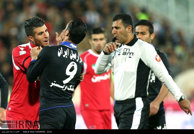 درگیری برهانی و بنگر ( عکس )