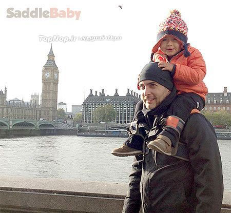 صندلی شانه ای برای کودکان (عکس)