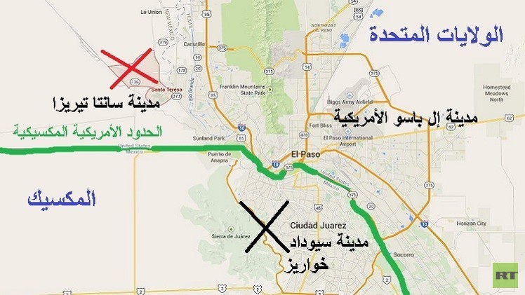 ادعای ایجاد پایگاه داعش در مرز آمریکا و مکزیک