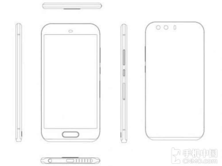 انتشار تصویری از طراحی اولیه هواوی P9